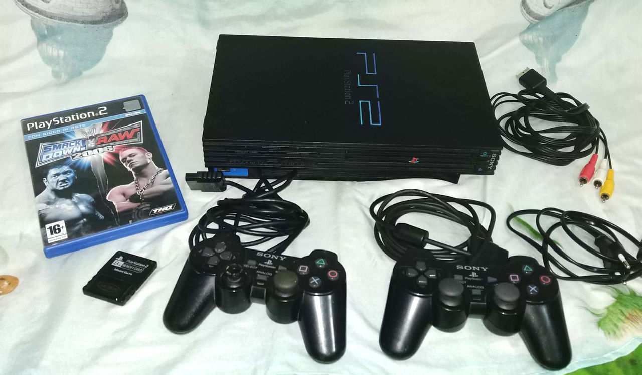 Playstation 2 Прошитый + игра