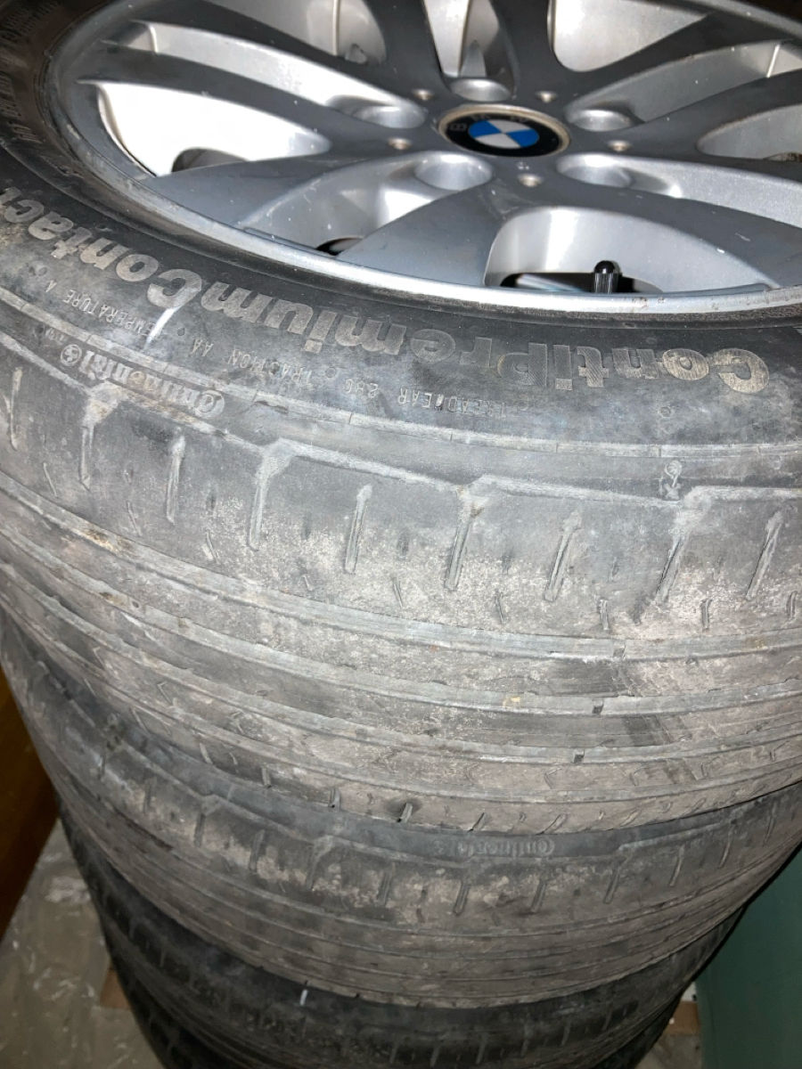 Jante 16" BMW + cauciucuri Continental  foto 3