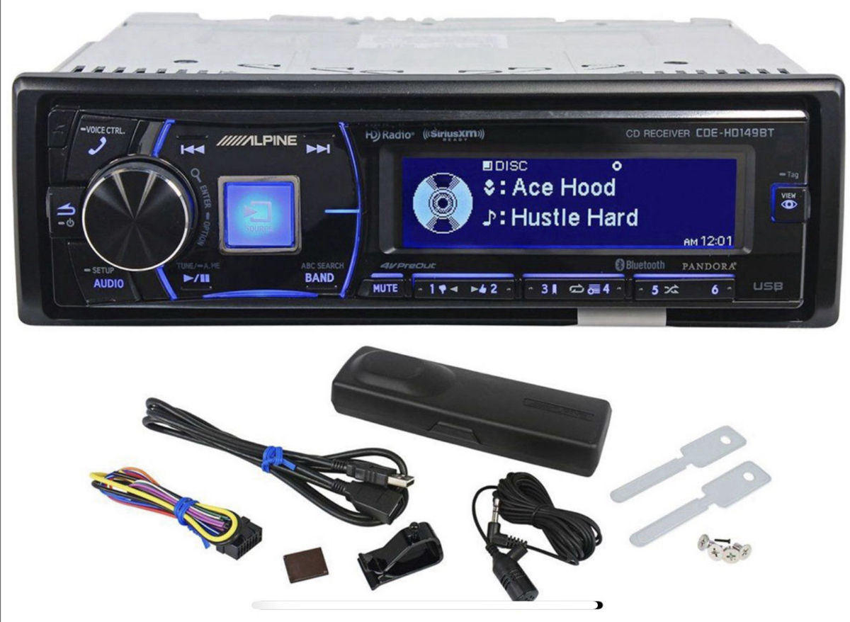 Alpine CDE-HD148BT foto 0