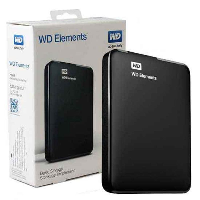WD Elements Portable 500GB, USB 3.0 внешний жесткий (новый c гарантией)