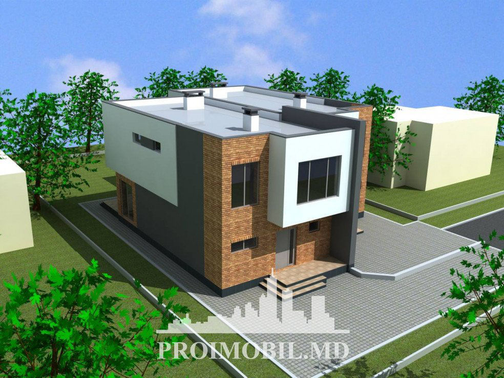 Duplex în 2 nivele, Cricova, 210 mp + 4 ari! foto 4