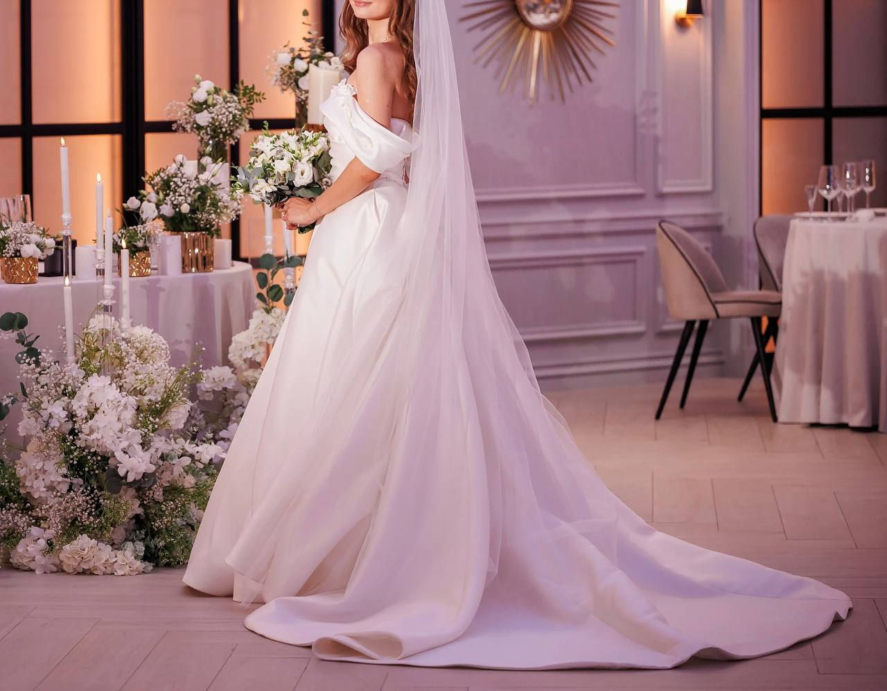 Rochie de mireasă Milla Nova Adelaida Ivory foto 3