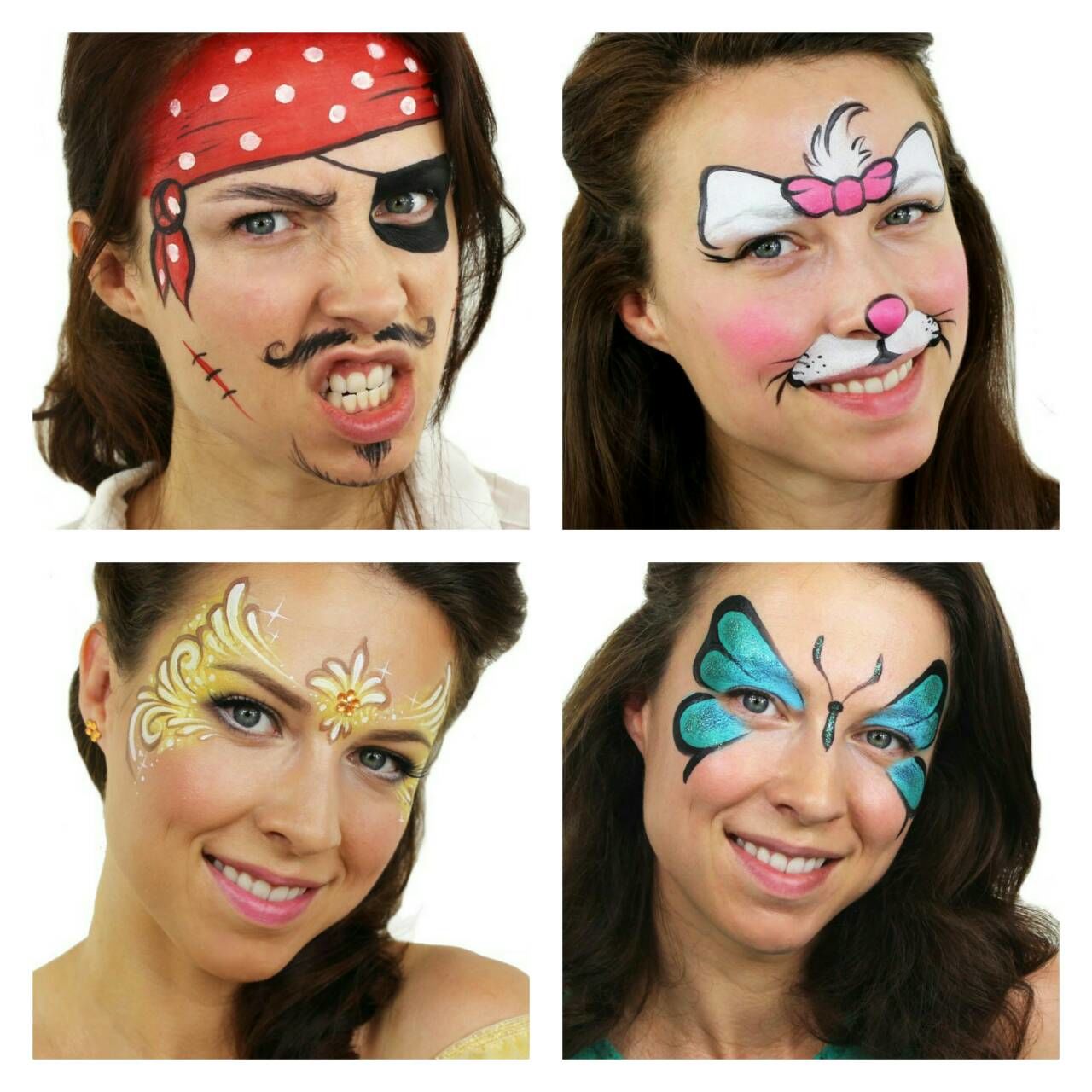 Pictura Pe Fata Pentru Diverse Evenimente Body Art