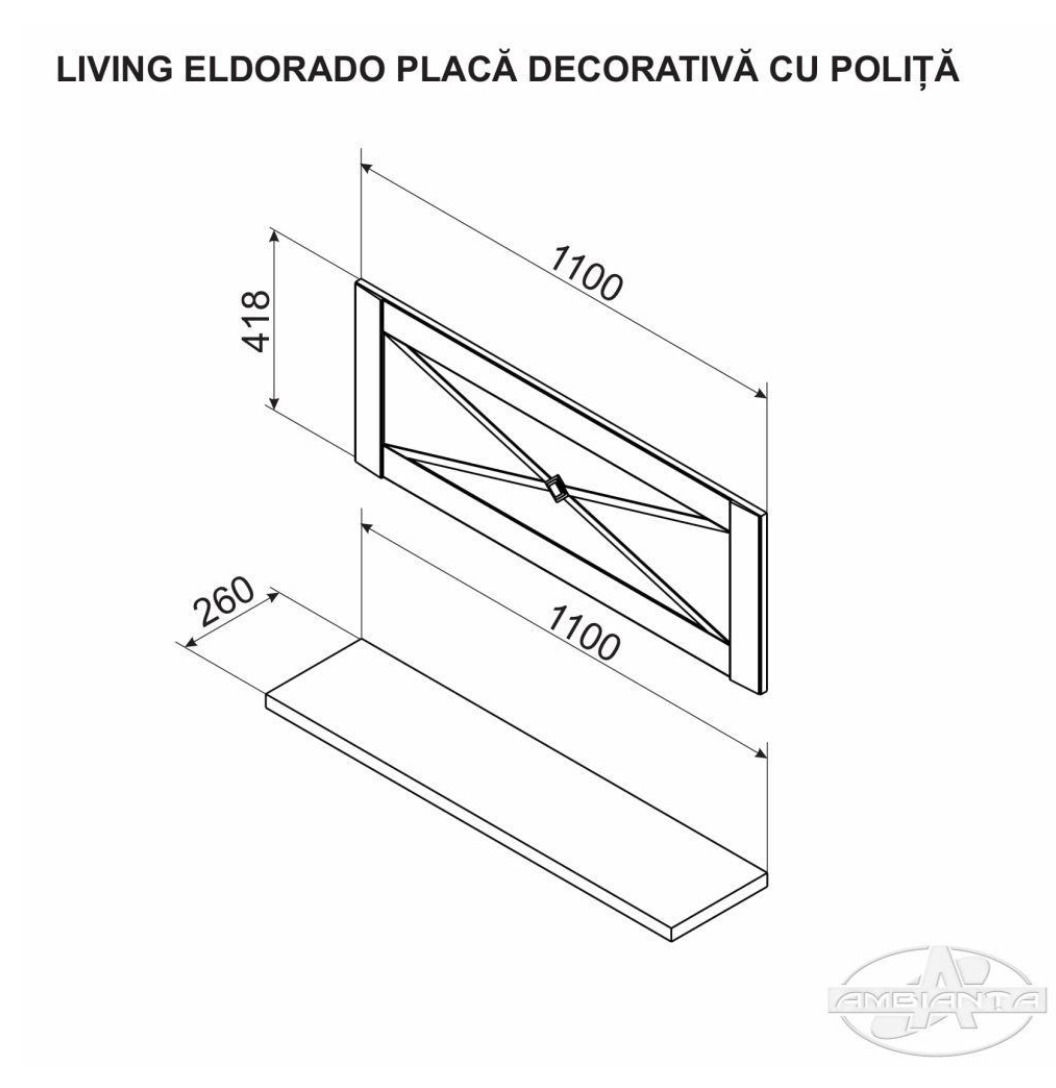 Living Eldorado. Calitate inalta, design modern. Va oferim livrare in toata moldova. Cronix.md foto 4