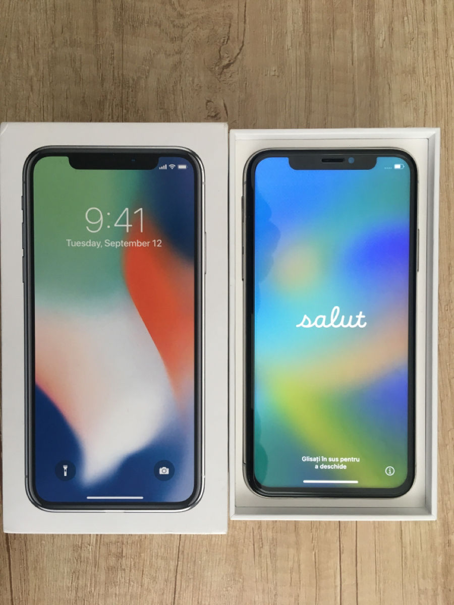 iPhone X 256Gb Silver foto 0