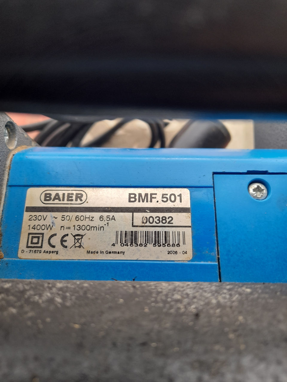 Baier BMF 501 Mauernutfräse stegfrei - inkl. 2 Euro-Fräser 25 mm - BJC Baier BMF 501 Mauernutfräse stegfrei - inkl. 2 Euro-Fräser 25 mm - BJC