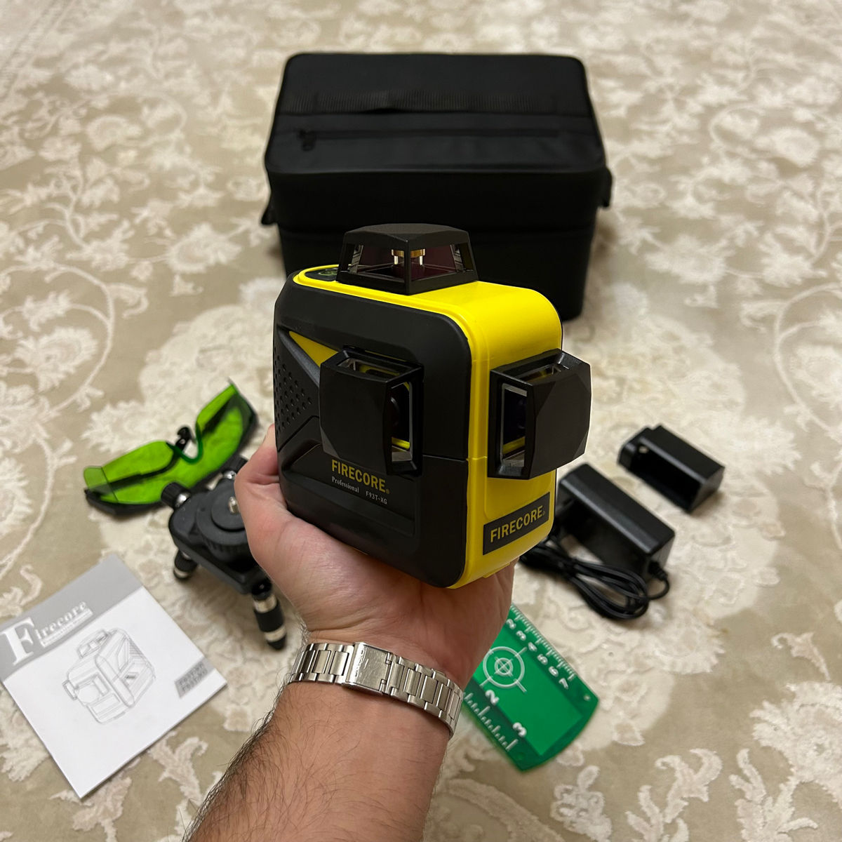 Laser Firecore F93T XG 3D 12 linii + tripod + acumulator + garantie + livrare gratis фото 0