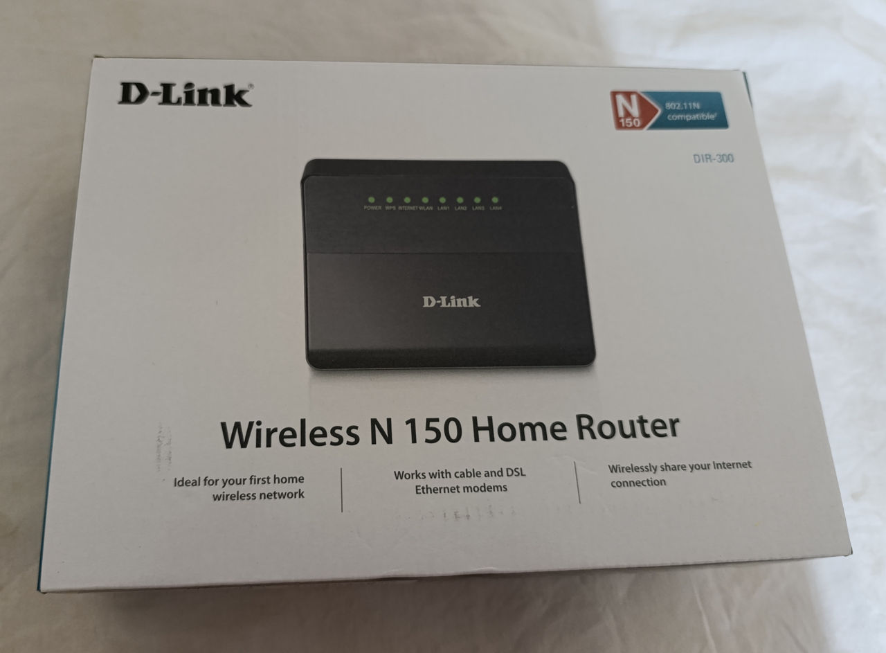 WI FI router D-link N 150 foto 0