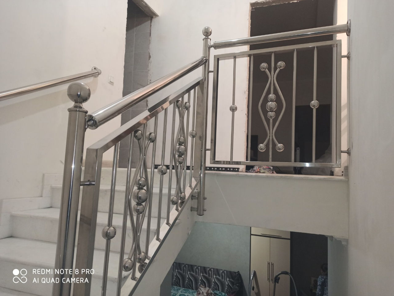 Balustrade din Inox si Sticla ( Pleksiglas )  !!! Перила из Нержавейки и Закаленного стеклa foto 7