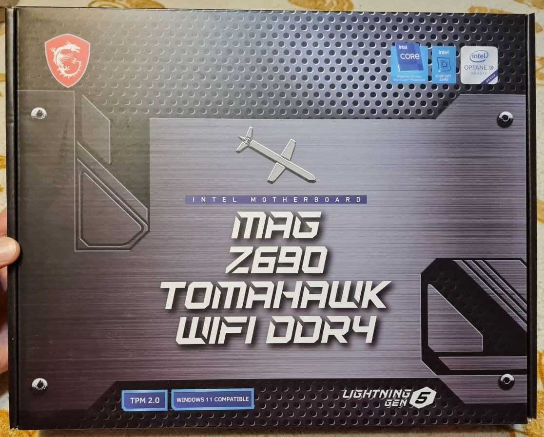 Новая топовая MSI MAG Z690 Tomahawk WIFI DDR4