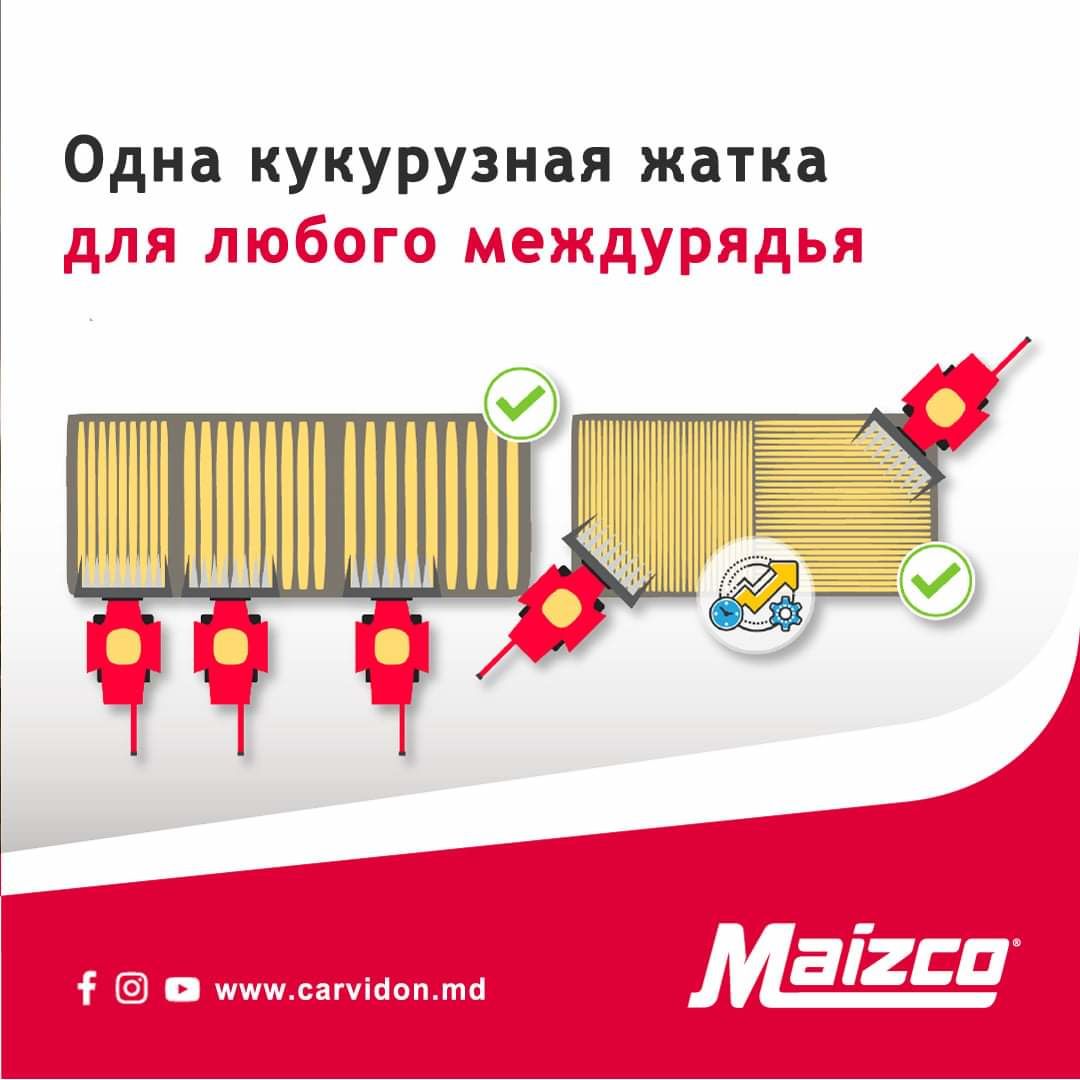 Безрядковая жатка для уборки кукурузы Maizco SGS Rowfree foto 2