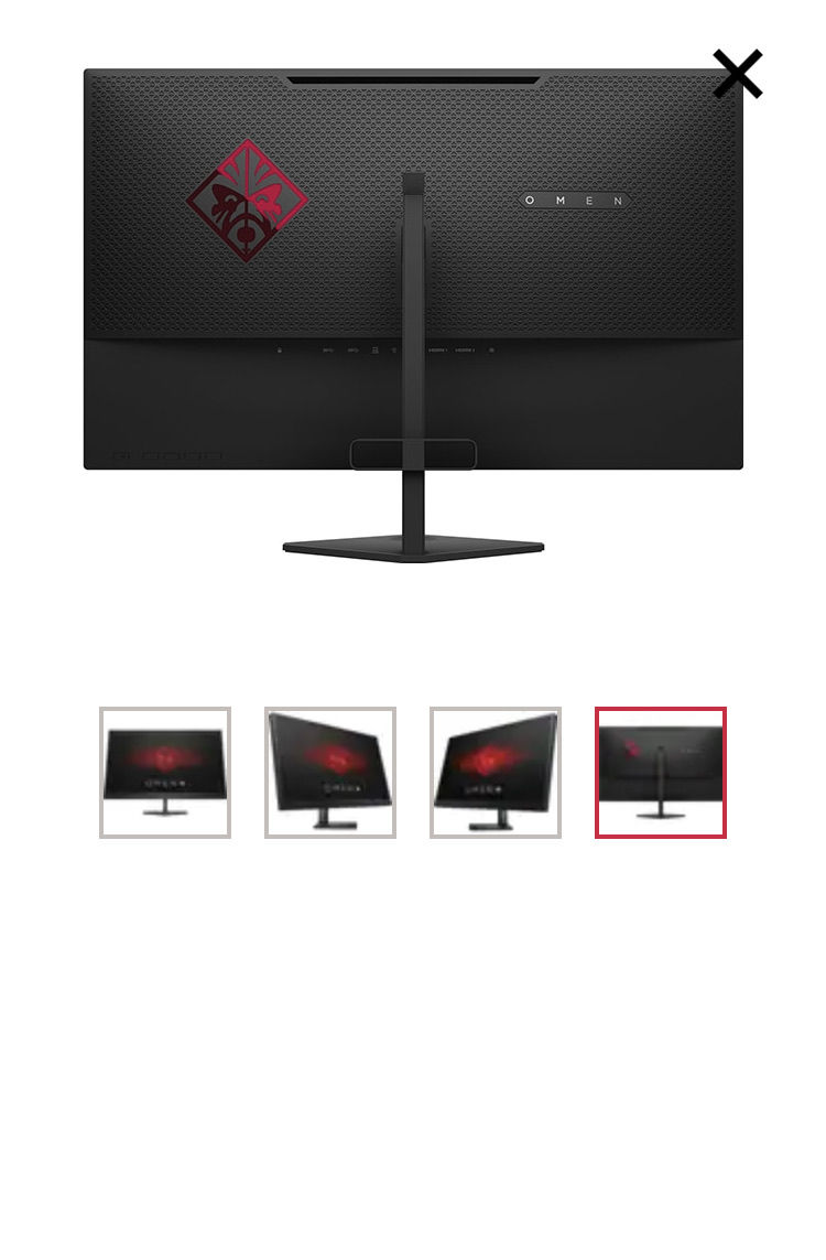 Monitor Gaming LED TN OMEN by HP Z7Y57AA, 24.5", Full HD, 144Hz, negru