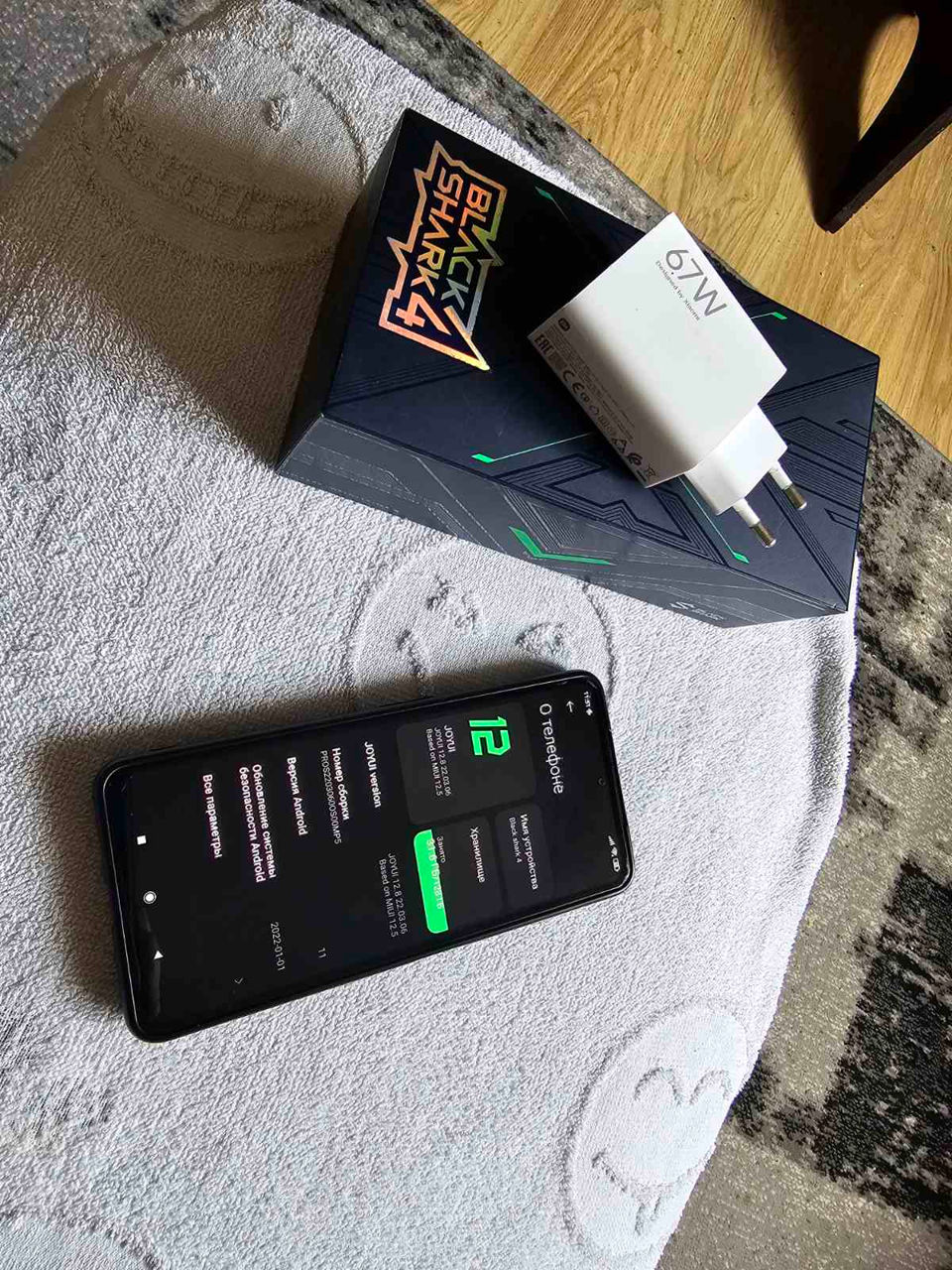 Xiaomi Black shark 4, memory 8/128 Gb-4000 lei foto 0