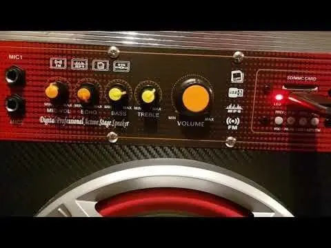 Boxe active  bluetooth  usb ,aux ,fm 900 w , foto 2