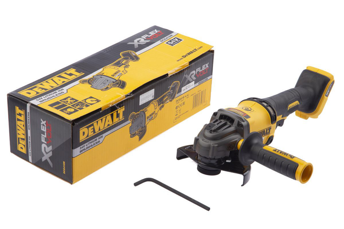 Polizor unghiular / шлифмашина угловая dewalt flexvolt dcg418n foto 3