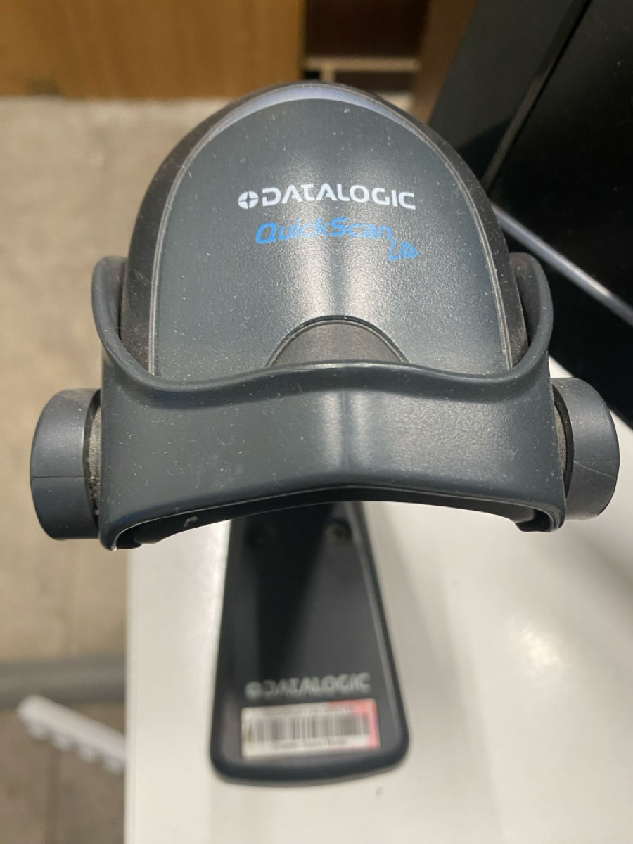 Сканер штрих-кодов Datalogic QuickScan Lite, 1D, Imager, USB, с подставляй foto 2
