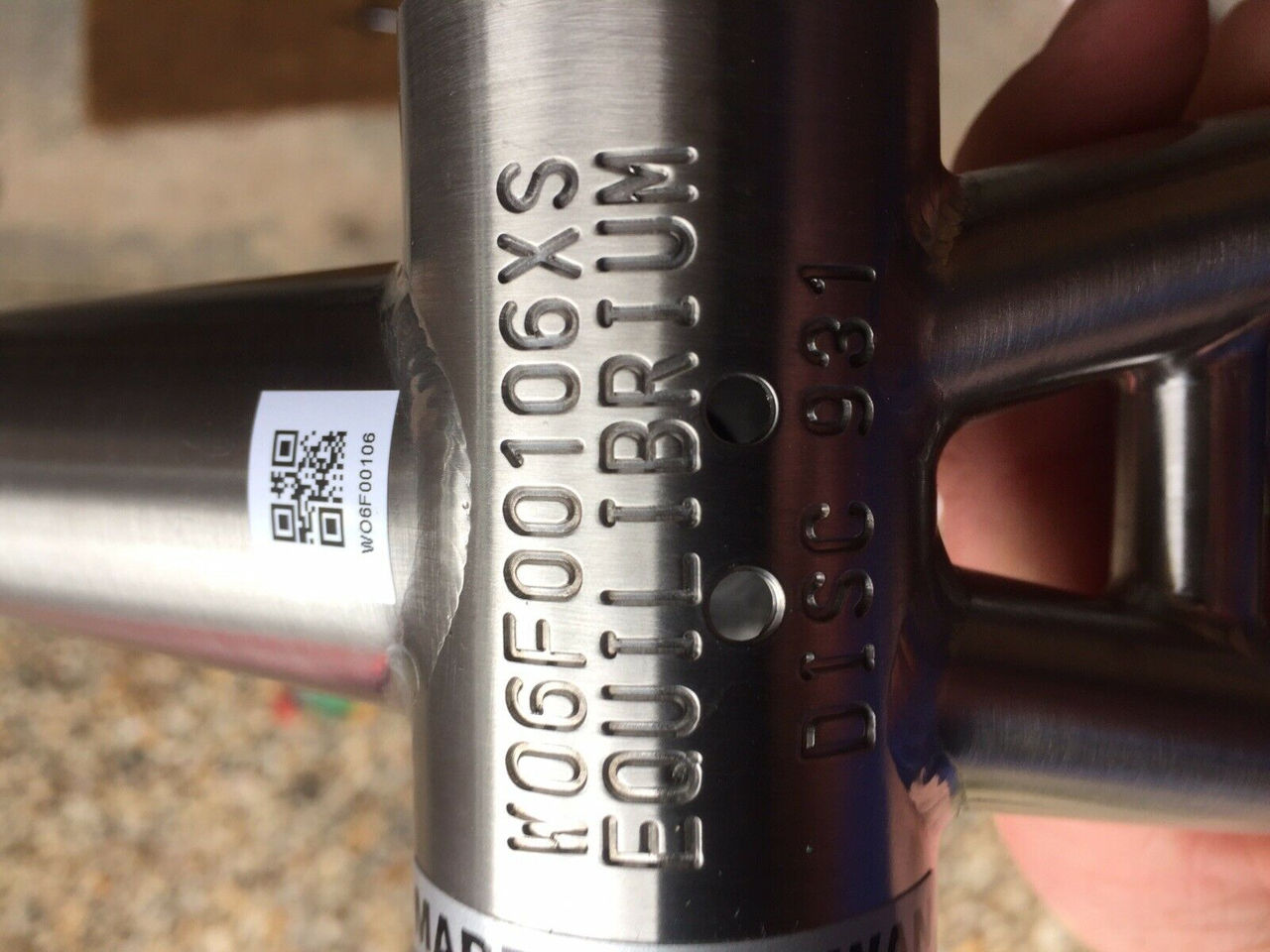 Genesis Equilibrium Reynolds 931 Disc Frameset Dream Build - inox - нержавеющая сталь foto 6