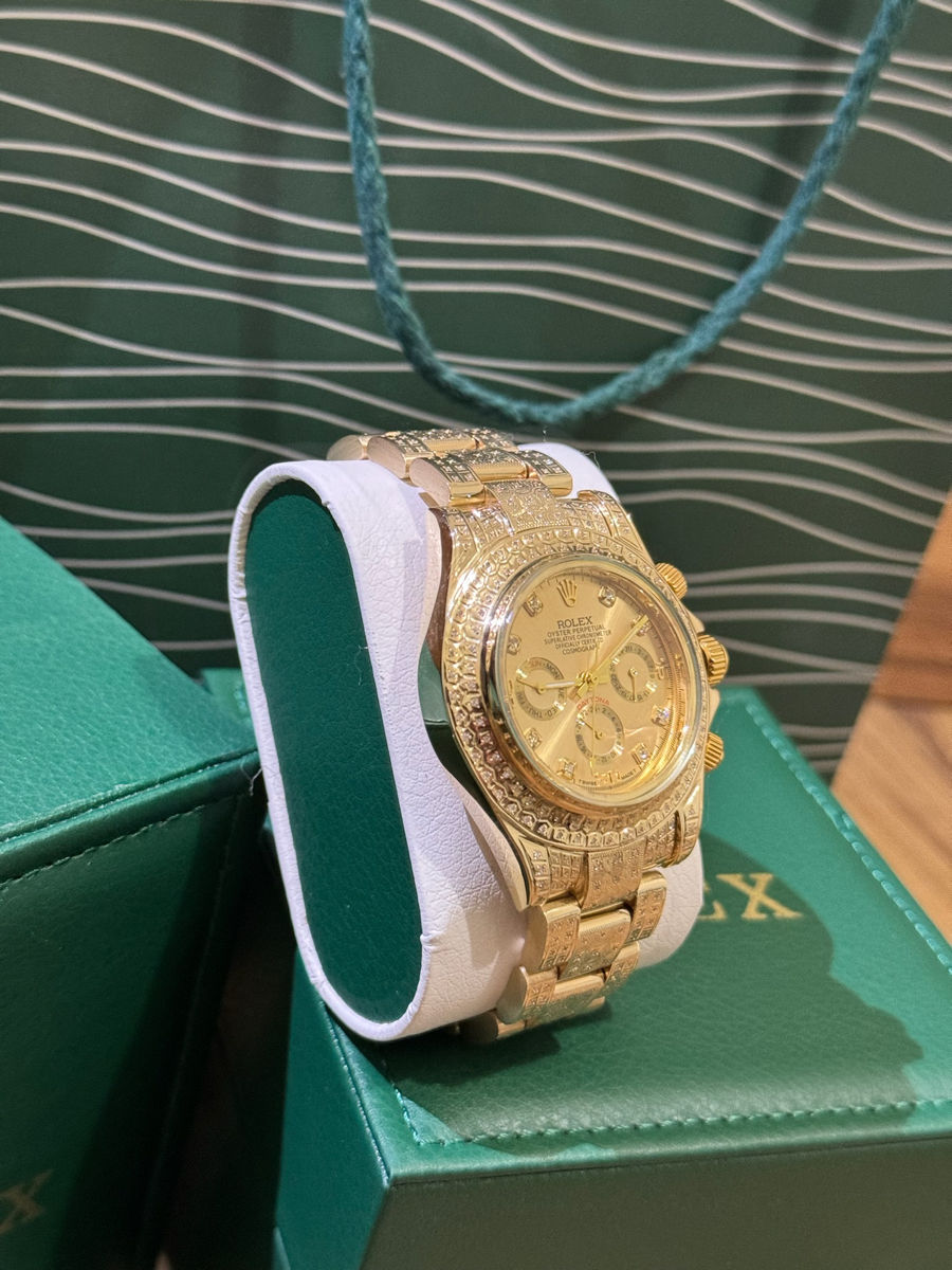 Rolex Daytona Ceas de aur 585 foto 3