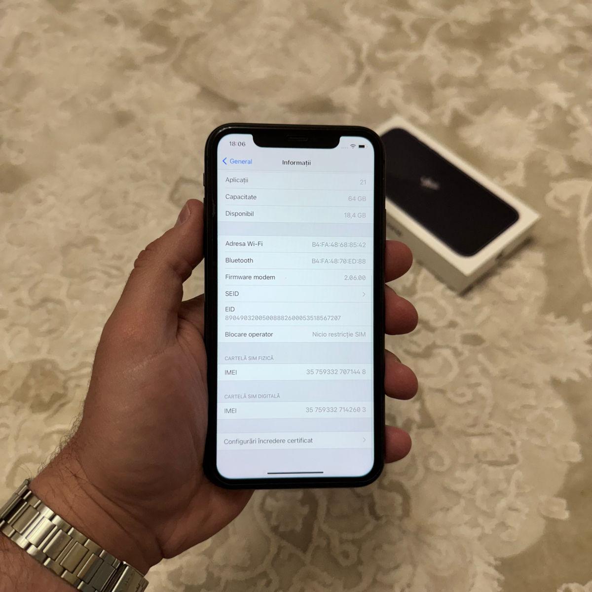 iPhone 11 64GB Black foto 9