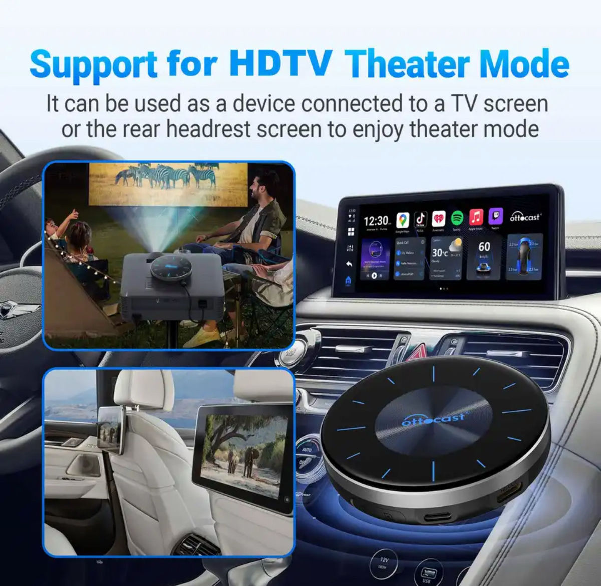 Ottocast P3 , CarPlay, Android Auto, Ai box фото 5