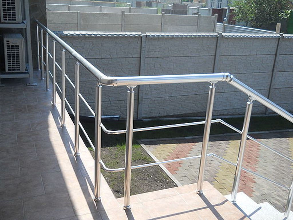 Balustrade inox, aluminii, metal . Перила нежавейка,алюминий,металл. foto 5