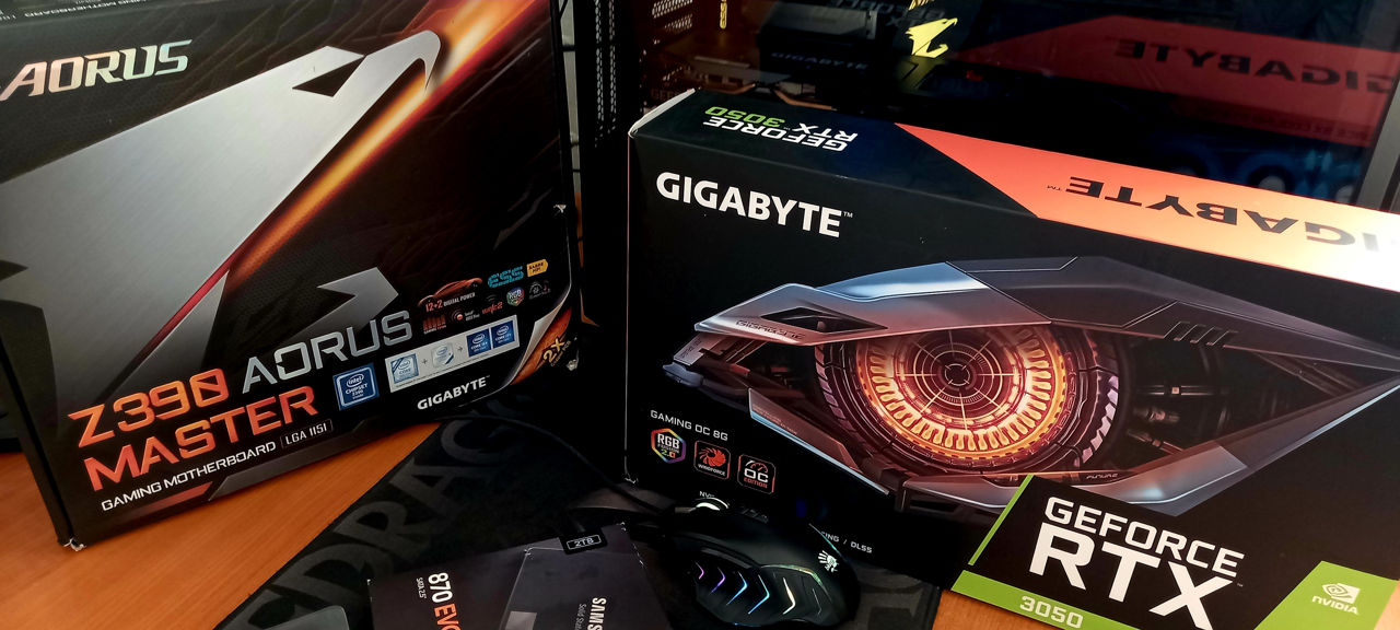 Мощный компьютер для игр и работы i5 9500 RTX 3050