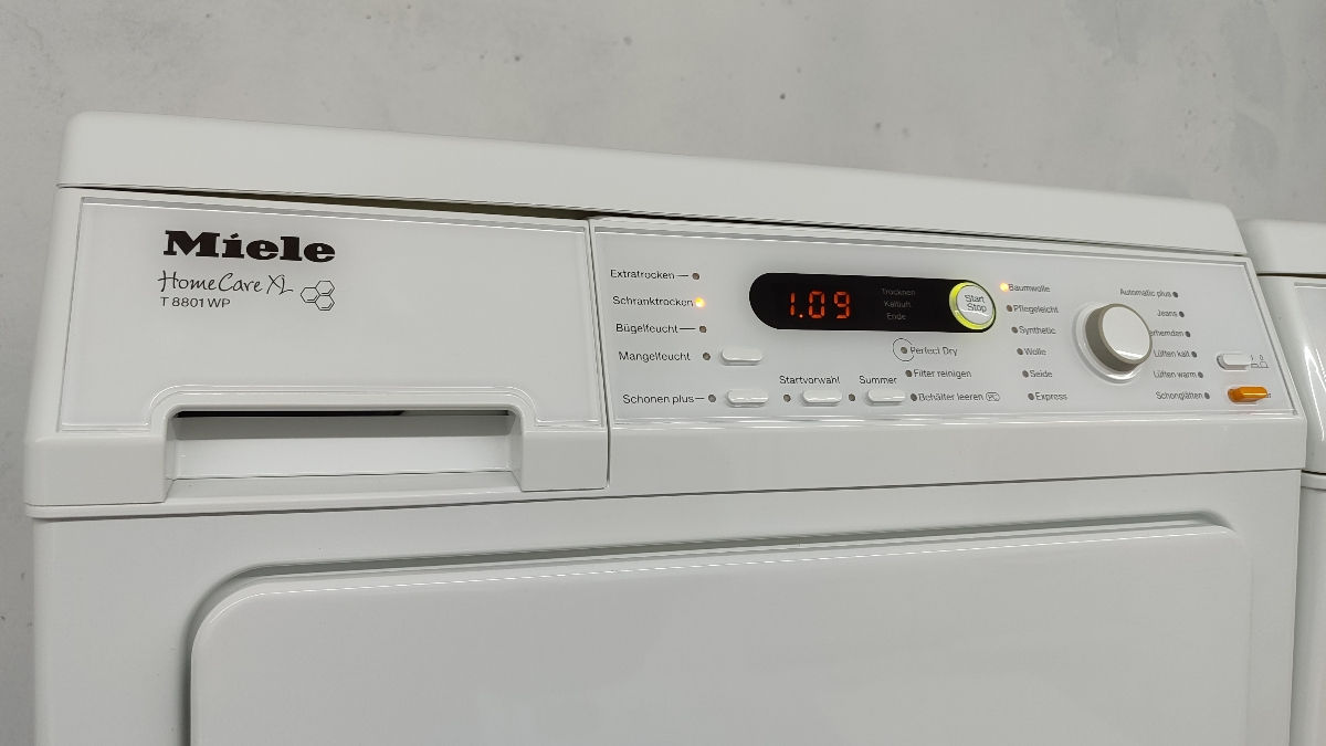 Miele комплект стиральная + сушильная машина фото 10