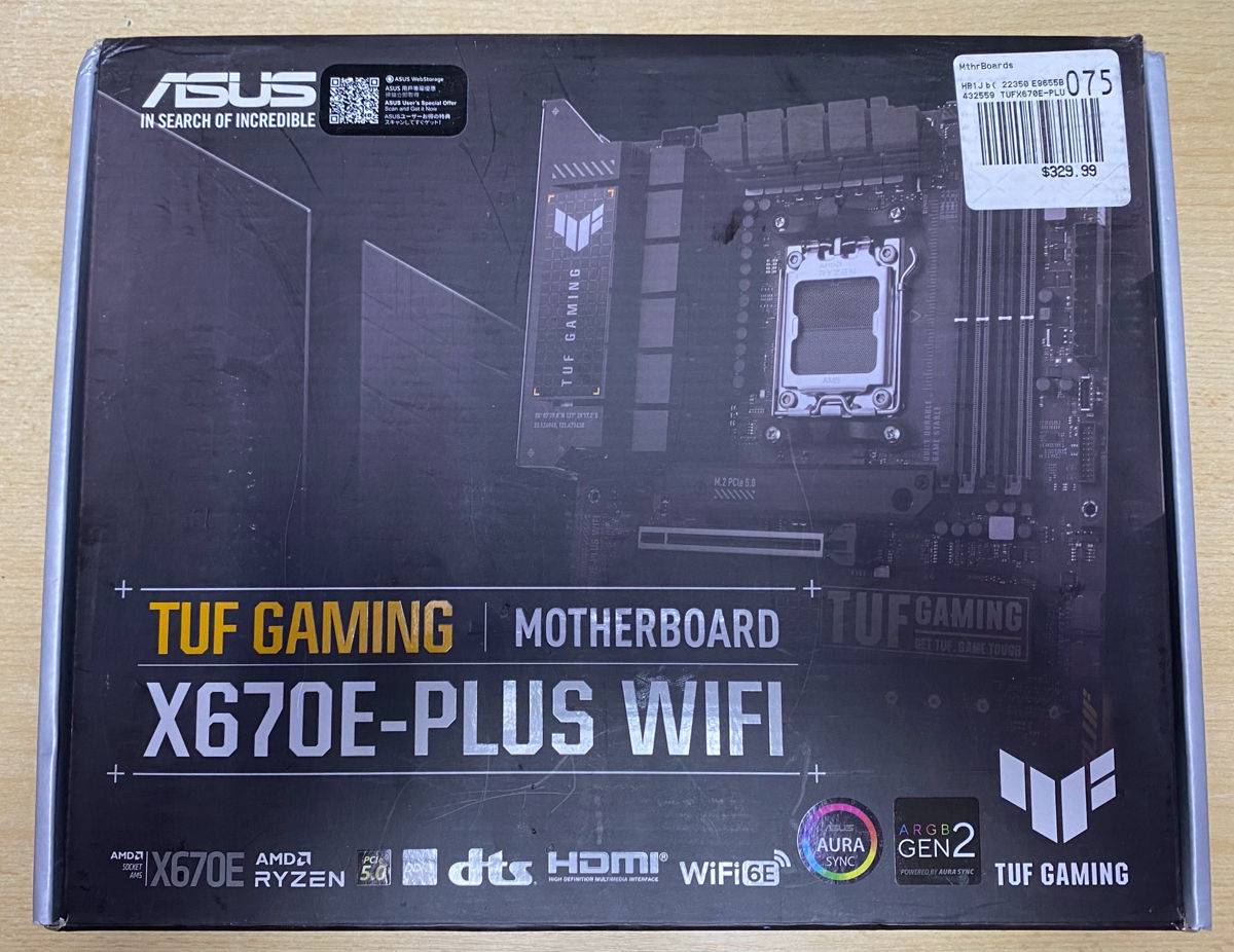 Asus TUF GAMING X670E-PLUS WIFI ATX / AMD X670E,AM5,WiFi 6E,Garantie фото 1