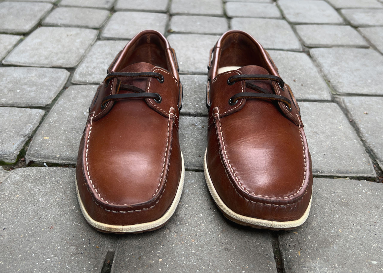 Leather Moccasins Ecco Reciprico Moccasins Ecco Reciprico Cognac