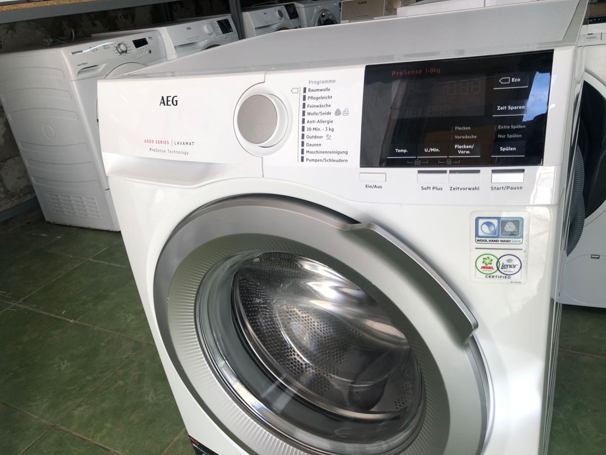 Стиральная машина Aeg на 8 кг 6000 series из Германии! foto 4