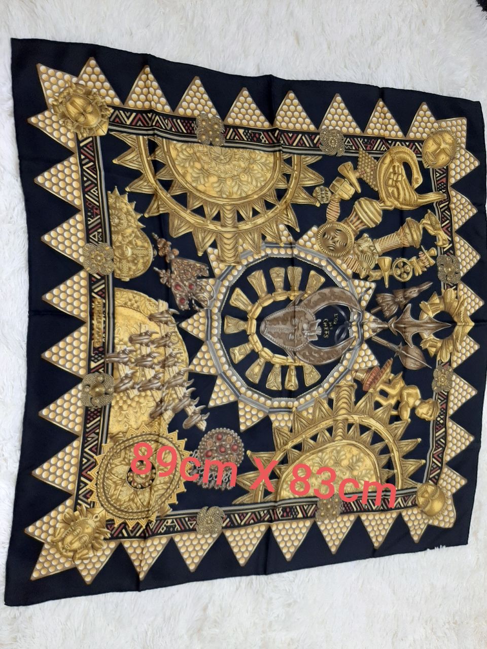 Vind fular original "Hermes L'or des chefs" foto 1