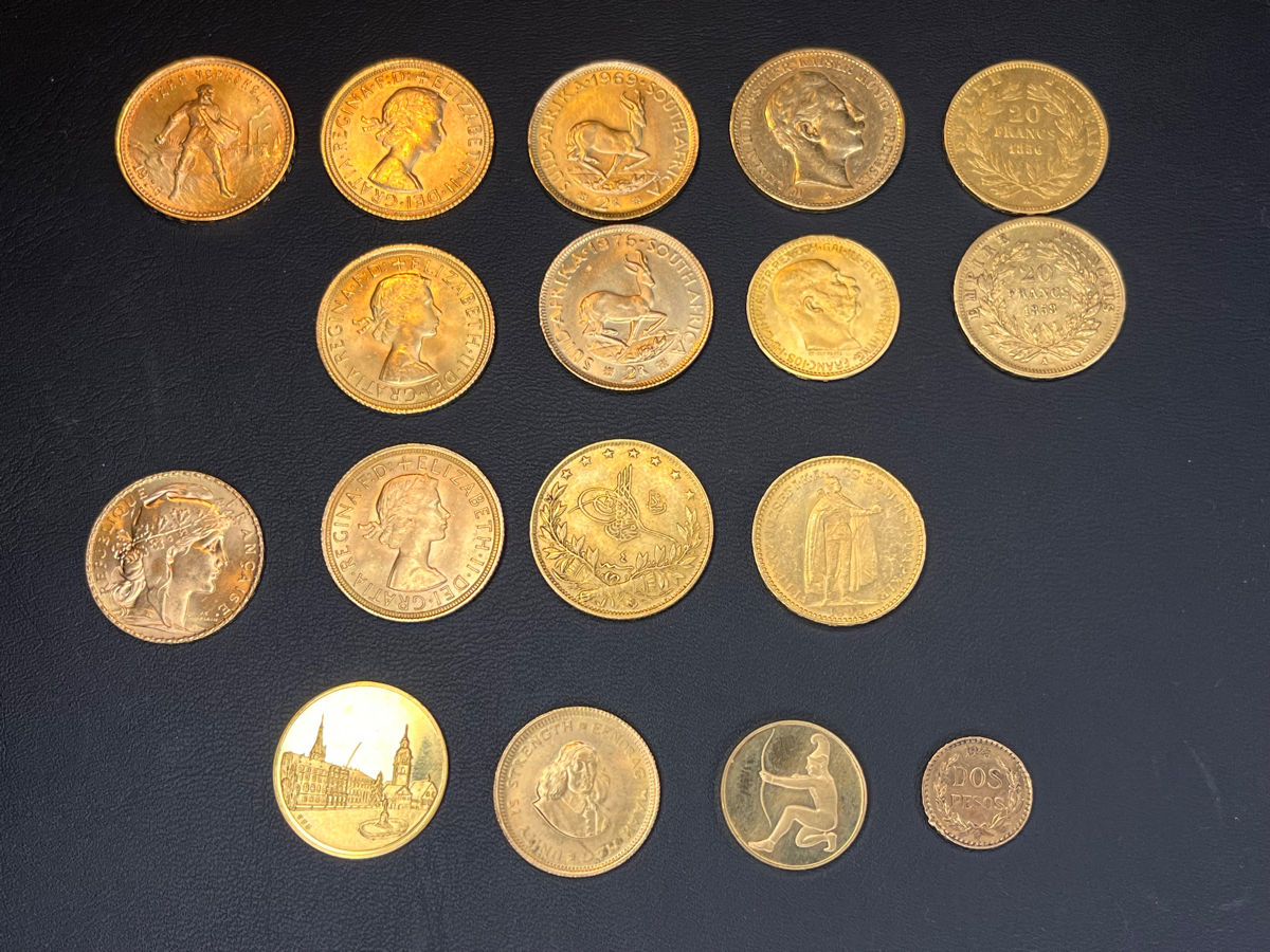 Серебряные и золотые монеты 999 1OZ унция серебра Слитки Инвестиция Silver Gold Oro Aur Monede фото 9