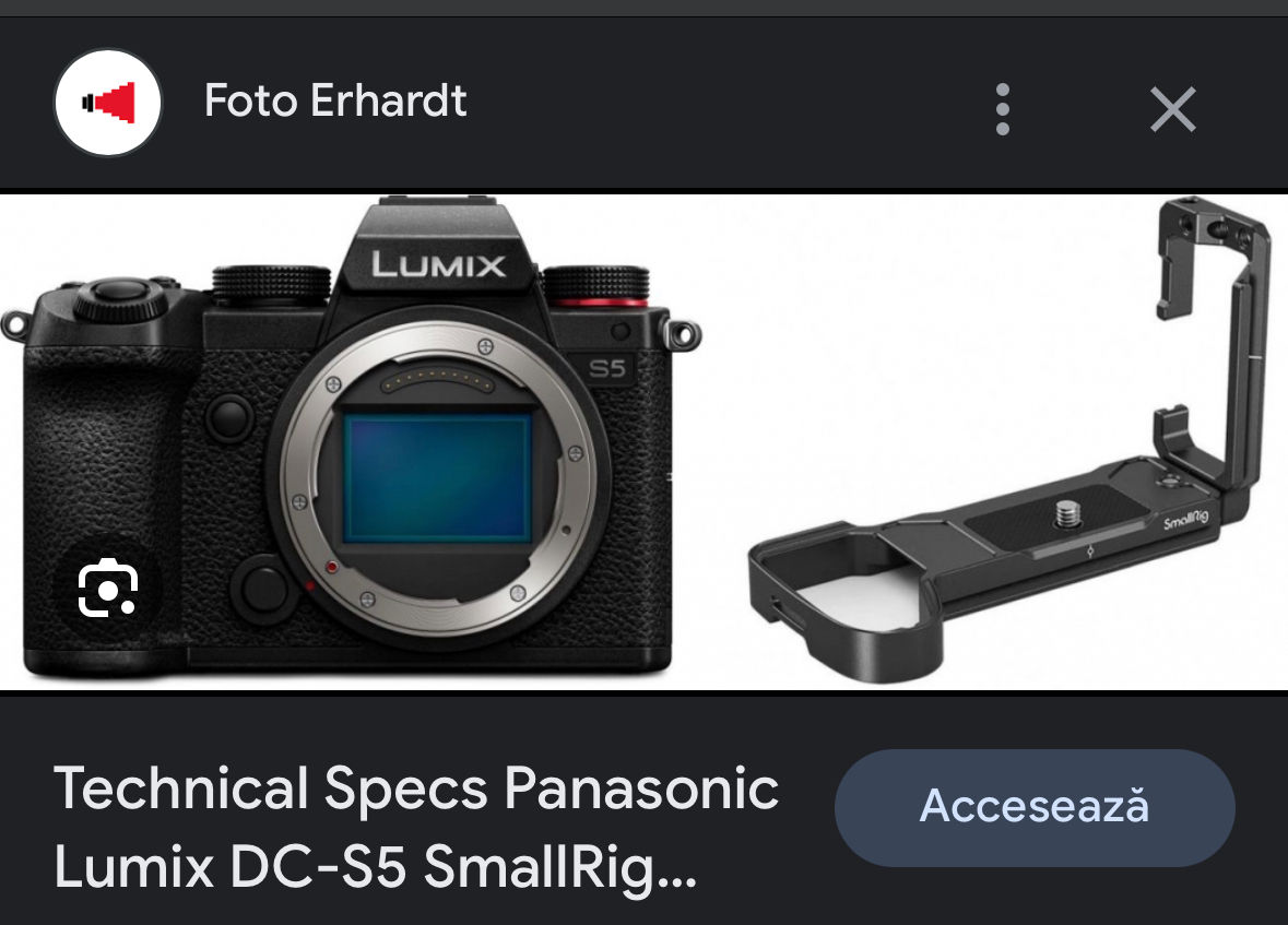 Small Rig for Panasonic s5 - 20€ foto 0