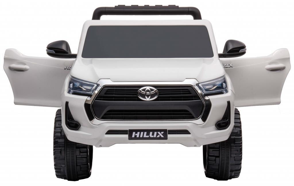 Mașină electrică pentru copii Toyota Hilux HL860 (alb/negru) / Детский электромобиль Toyota Hilux foto 9