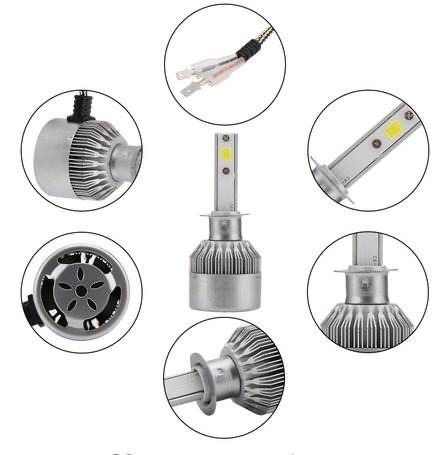 Lampi led  h4 h11 h1 hB3 h8 H9 hb4!!! Livrare gratis Chisinau! фото 9