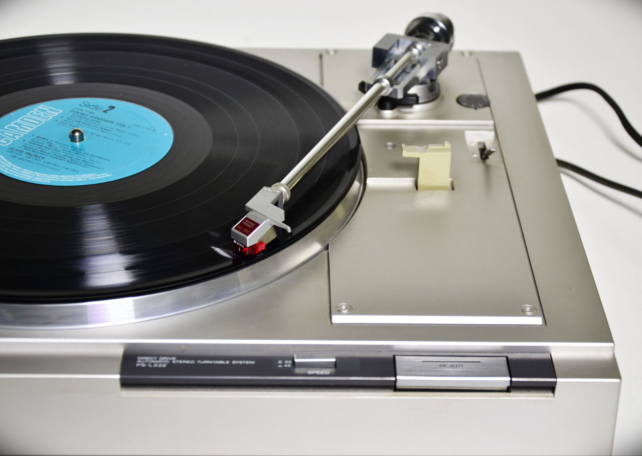 Sony model ps-lx22 direct drive stereo turntable foto 0