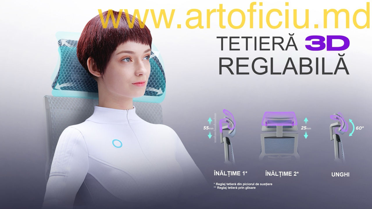 Scaun ortopedic Pofit-2 bionic - coloana vertebrala bionica foto 12