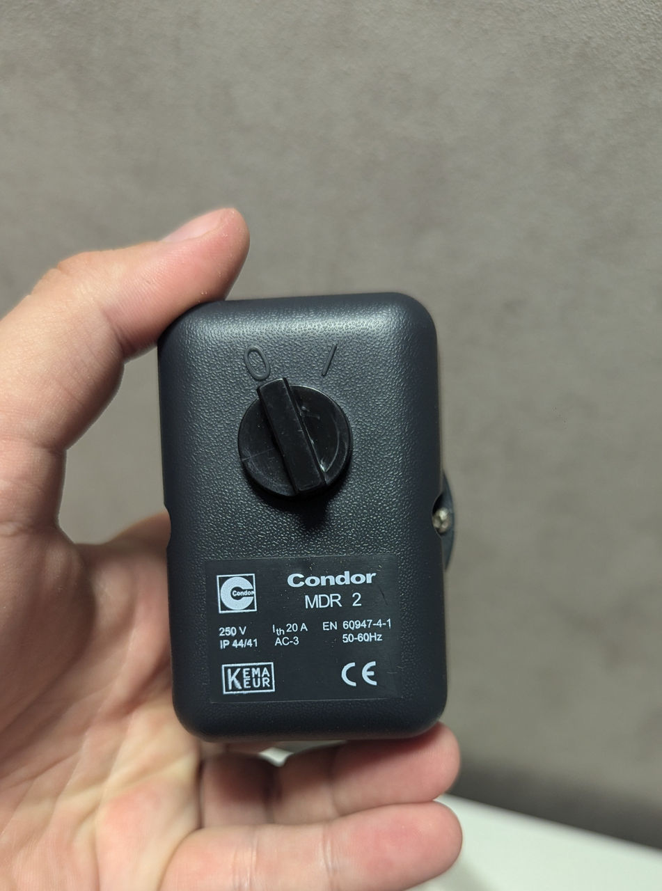 Реле давления Condor mdr2 (прессостат) foto 2