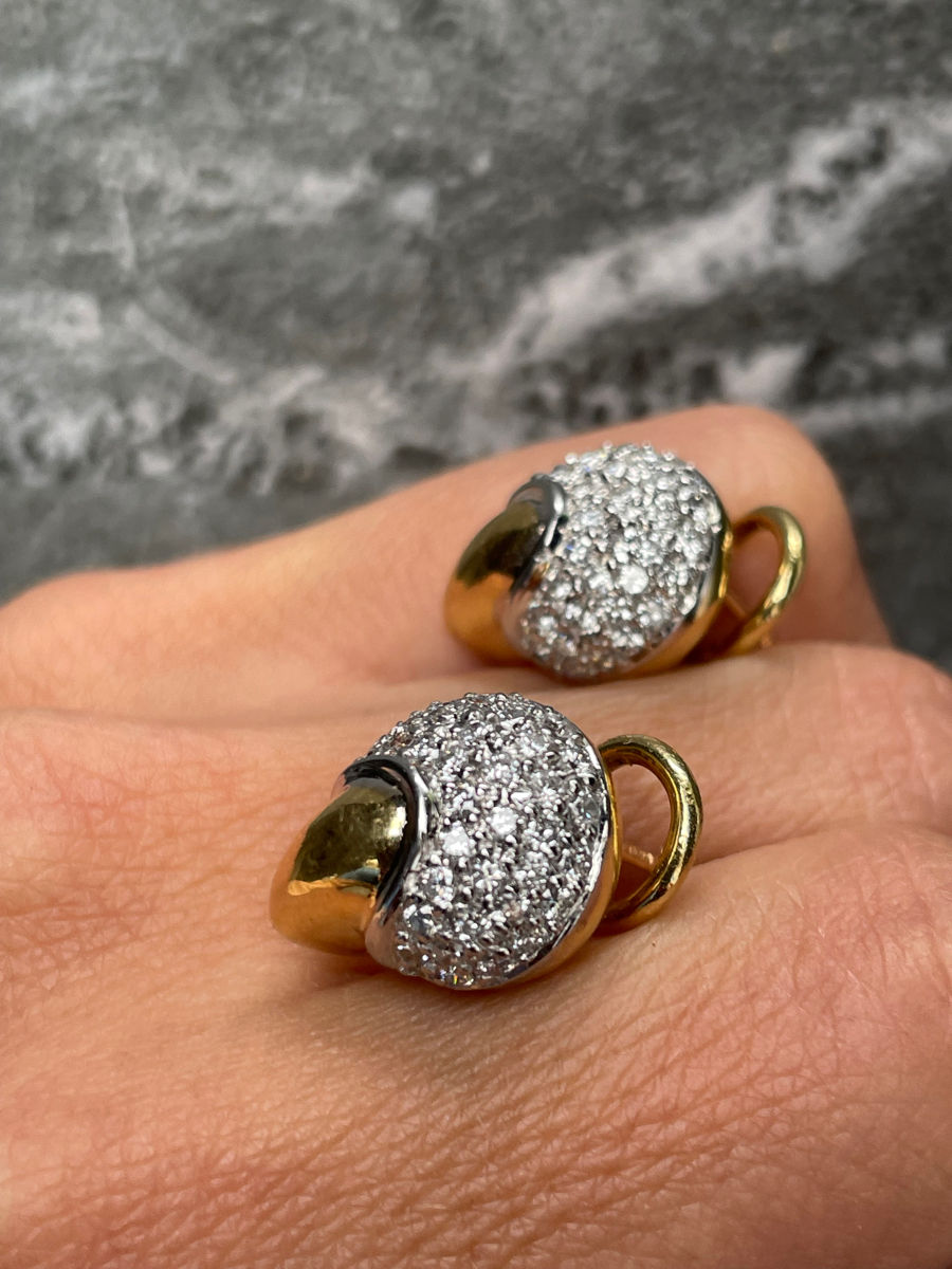 Сертги chimento бриллианты  фото 0
