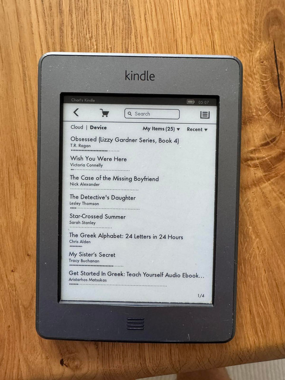 Amazon Kindle Touch 4Gb Wi-fi + 3G, 6in. foto 3
