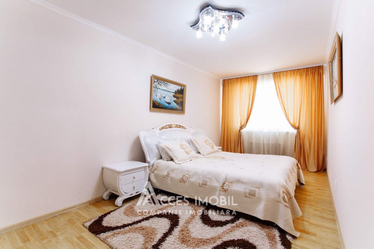 Apartament cu 2 camere, 80 m², Buiucani, Chișinău foto 3