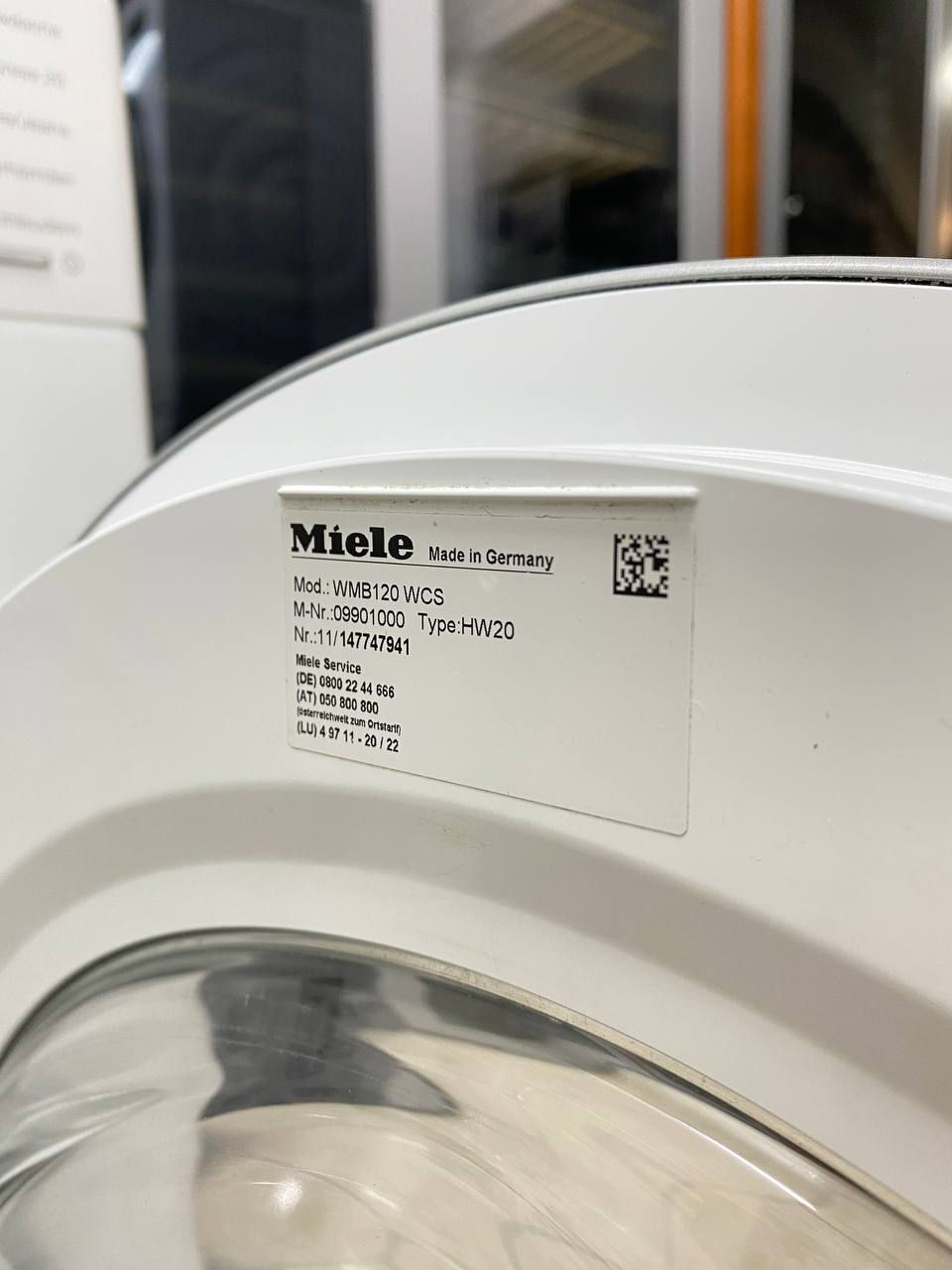 Стиральная машина Miele W1 на 8 кг  фото 5