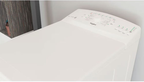 Masina de spalat rufe verticala whirlpool tdlr 6040l eu/n, 6kg, 1000 rpm, clasa c, display led foto 4