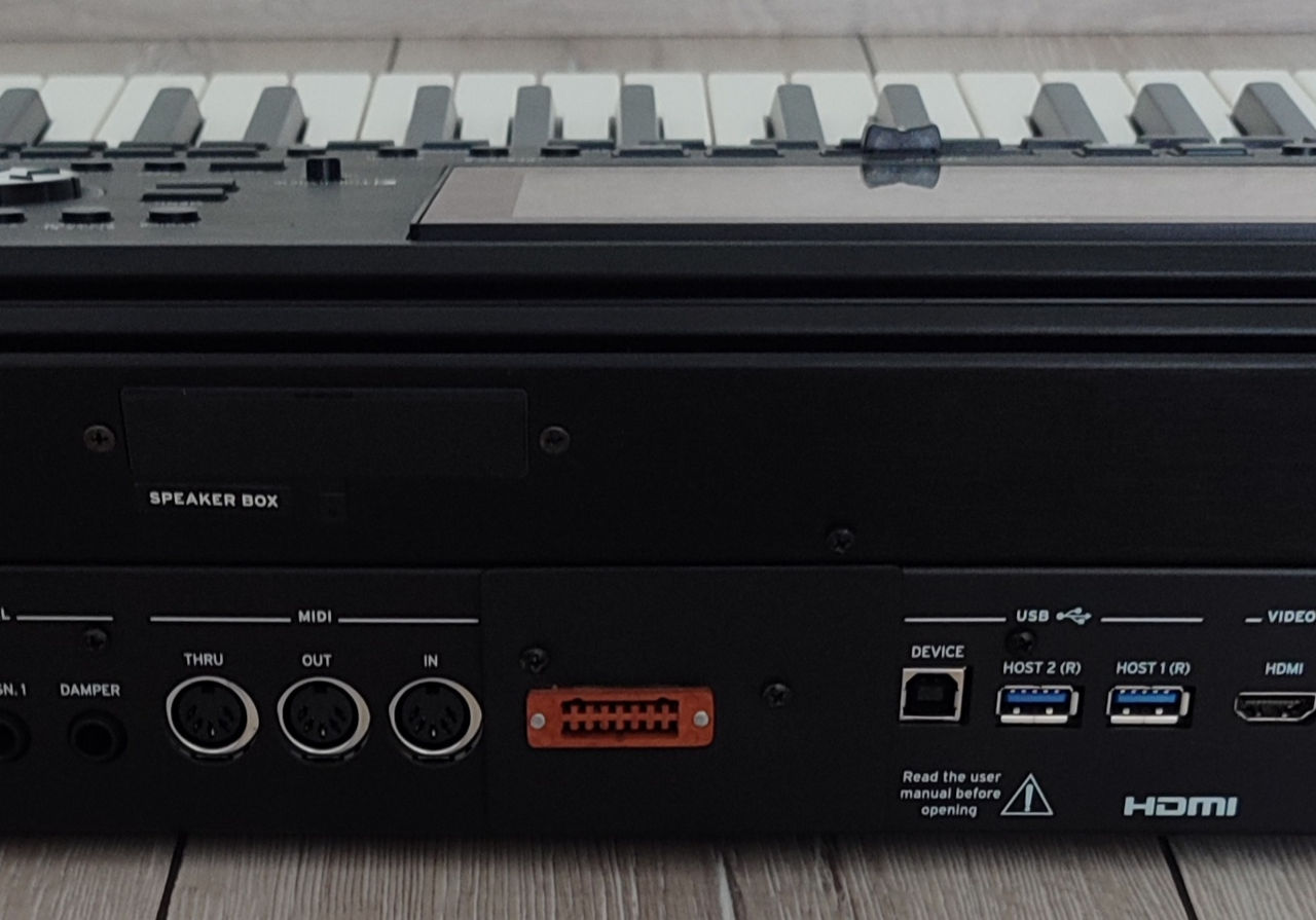 Korg PA-5 ieșire pentru pedaliera Korg EC-5 foto 1