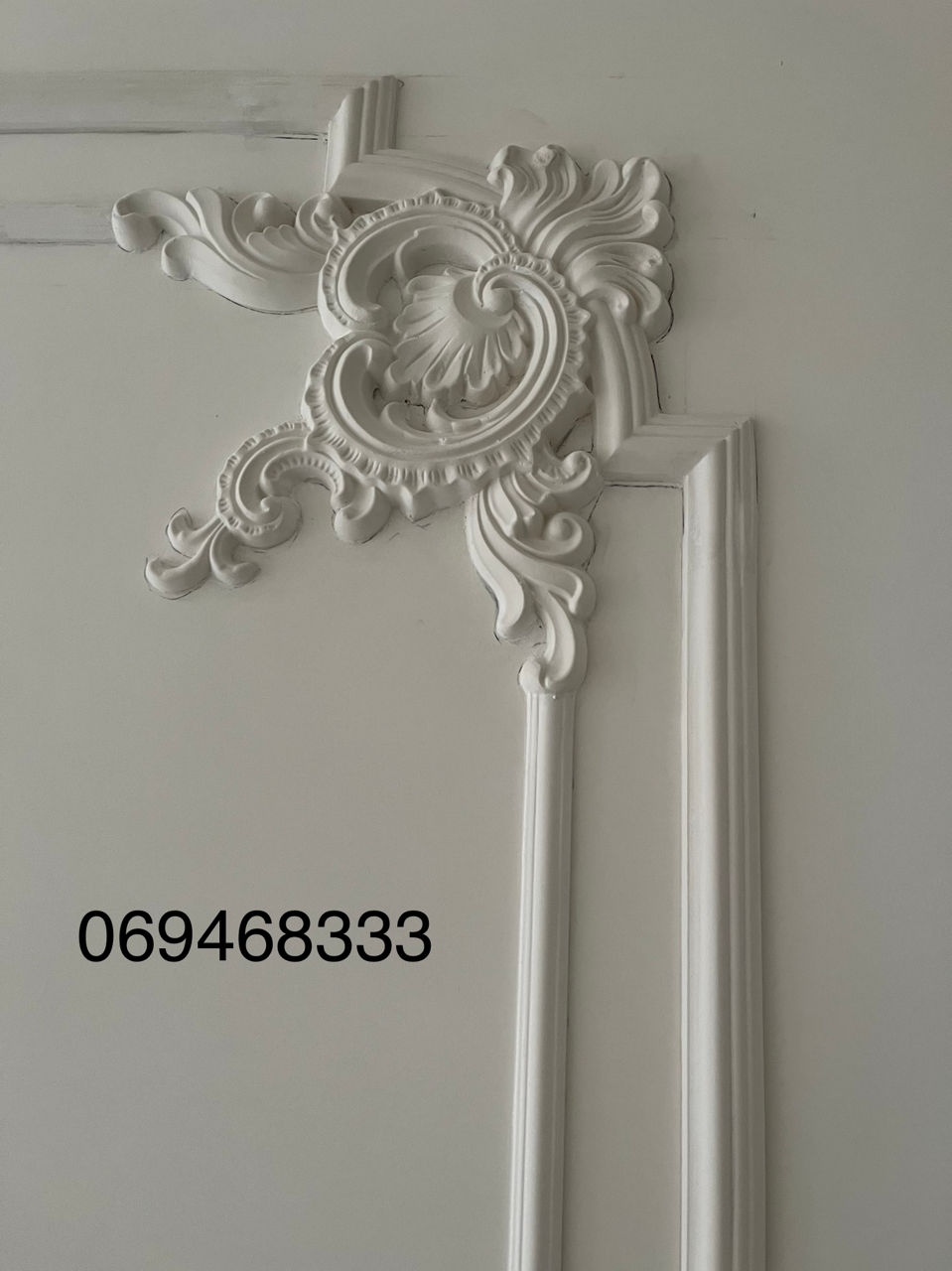 Lucrări cu gips, molding, carnizuri, 3D panouri foto 2