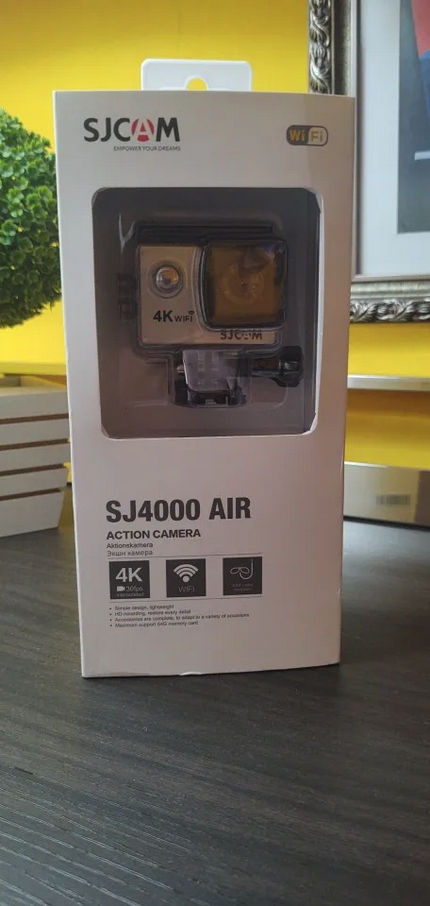 Action Camera Ultra Hd 4k Wifi - Sjcam Sj4000 Air Новая ! foto 3