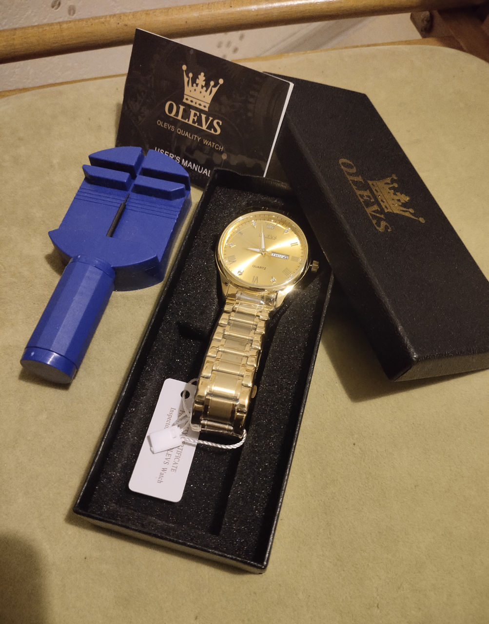 Новые наручные часы OLEVS