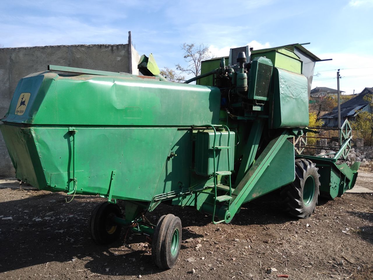 Combina john deer 430 foto 3