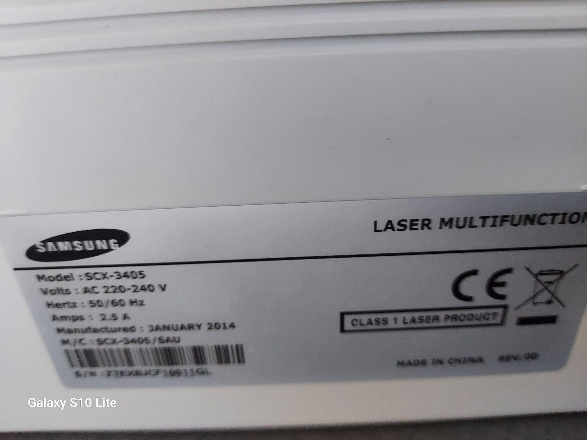 Vand imprimanta  Samsung SCX 3405 foto 0
