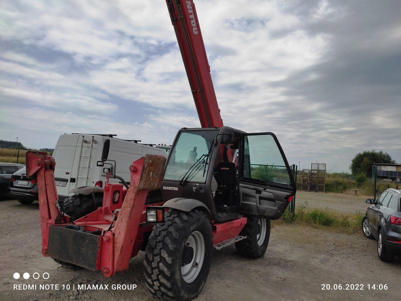 Телескопический погрузчик Manitou MT 1740, 2007 foto 3